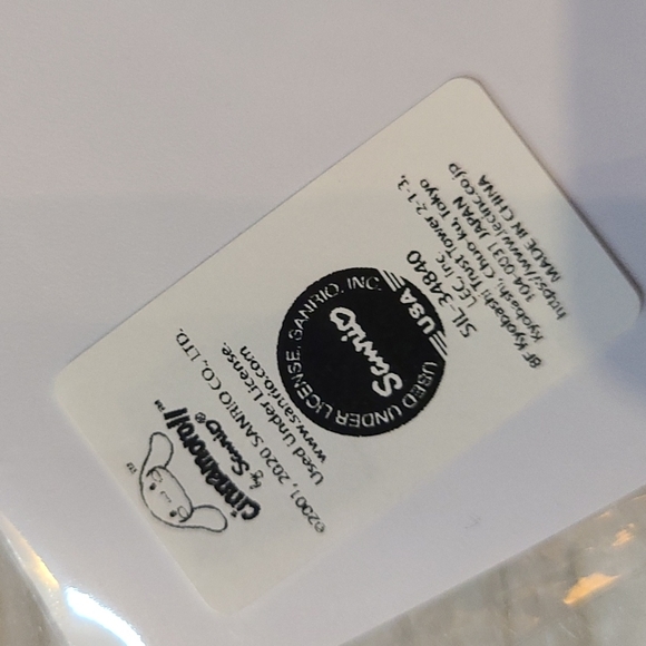 ⭕️5/$25⭕️ New! Sanrio Cinnamoroll Zip Treat Bags - Picture 6 of 9